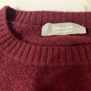 Everlane Cashmere crew neck swester